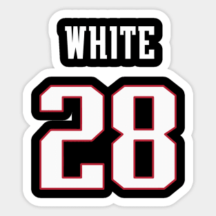 James White Sticker